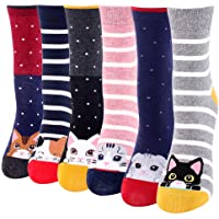 BONANGEL Calcetines Divertidos para Mujer- Calcetines de Animales- Novedad Bonita- Calcetines de Fantasía Coloridos…